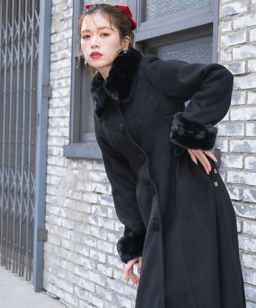 couture BY ROJITA(クチュールバイロジータ)の「ウエストレースアップロングコート(その他アウター・レディース・グレー/ブラック/アイボリー・FREE)」の19枚目の写真