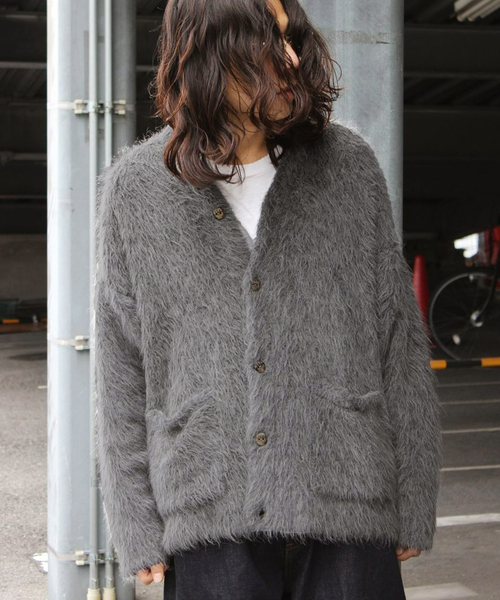THE INOUE BROTHERS / ザ イノウエブラザーズ Suri Alpaca Cardigan