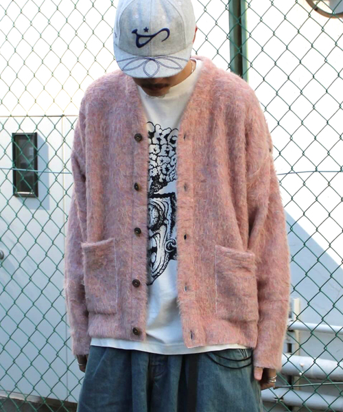 THE INOUE BROTHERS(ザイノウエブラザーズ)の「THE INOUE BROTHERS / ザ イノウエブラザーズ Suri Alpaca Cardigan(カーディガン/ボレロ・メンズ・ベージュ/ピンク/ブラック/チャコールグレー・MEDIUM/LARGE)」の21枚目の写真