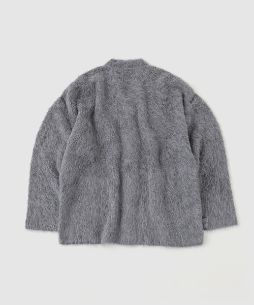 THE INOUE BROTHERS(ザイノウエブラザーズ)の「THE INOUE BROTHERS / ザ イノウエブラザーズ Suri Alpaca Cardigan(カーディガン/ボレロ・メンズ・ベージュ/ピンク/ブラック/チャコールグレー・MEDIUM/LARGE)」の12枚目の写真