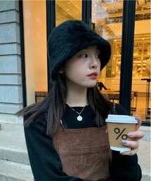 AMELY（エミリー）の「ファーチューリップハット（ハット）」