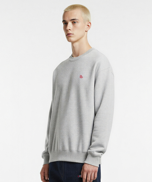LENGAGEMENT（ランガージュマン）の「スモールハート スウェット [グレー]（スウェット・レディース・その他・MEDIUM/LARGE/X-LARGE/X.LARGE/LARGE(R)）」の5枚目の写真