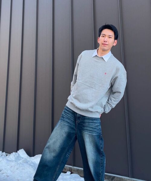 LENGAGEMENT（ランガージュマン）の「スモールハート スウェット [グレー]（スウェット・レディース・その他・MEDIUM/LARGE/X-LARGE/X.LARGE/LARGE(R)）」の9枚目の写真