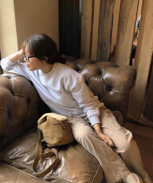 LENGAGEMENT（ランガージュマン）の「スモールハート スウェット [グレー]（スウェット・レディース・その他・MEDIUM/LARGE/X-LARGE/X.LARGE/LARGE(R)）」の11枚目の写真