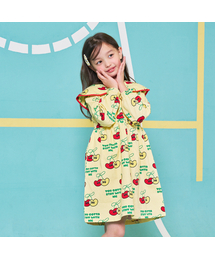 MINIDOU（ミニドウ）の「Cherry all-over long-sleeve one-piece（ワンピース）」