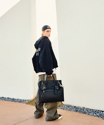 セール】This Uniform / ディス ユニフォーム BROWN CHECK LARGE SLING