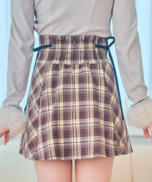 LAFARY(ラファリー)の「ボックスプリーツスカート(スカート・レディース・グレー/ブラック/ブラウン・FREE)」の14枚目の写真