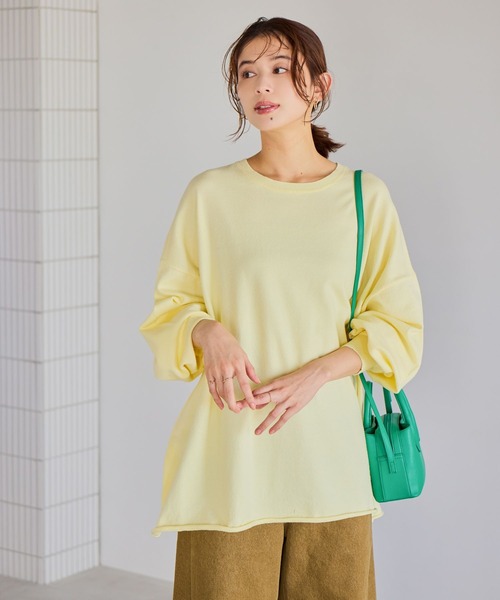 studio CLIP（スタディオクリップ）の「14ゲージカラーBIGニットT（ニット/セーター・レディース・クリアブルー/ピンク/イエロー・FREE）」の19枚目の写真