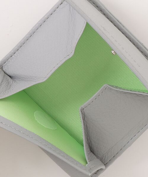 NAUGHTIAM(ノーティアム)の「【NAUGHTIAM/ノーティアム】 ドラリーノ コンパクトウォレット(財布・メンズ・ブラック/ブルー/グリーン系その他/ライトグレー/グレー・FREE)」の12枚目の写真