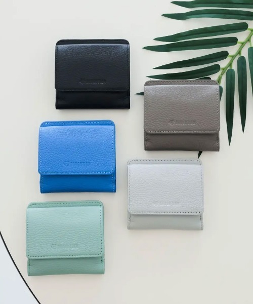NAUGHTIAM(ノーティアム)の「【NAUGHTIAM/ノーティアム】 ドラリーノ コンパクトウォレット(財布・メンズ・ブラック/ブルー/グリーン系その他/ライトグレー/グレー・FREE)」の2枚目の写真