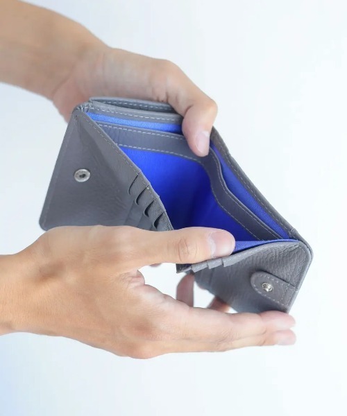 NAUGHTIAM(ノーティアム)の「【NAUGHTIAM/ノーティアム】 ドラリーノ コンパクトウォレット(財布・メンズ・ブラック/ブルー/グリーン系その他/ライトグレー/グレー・FREE)」の17枚目の写真