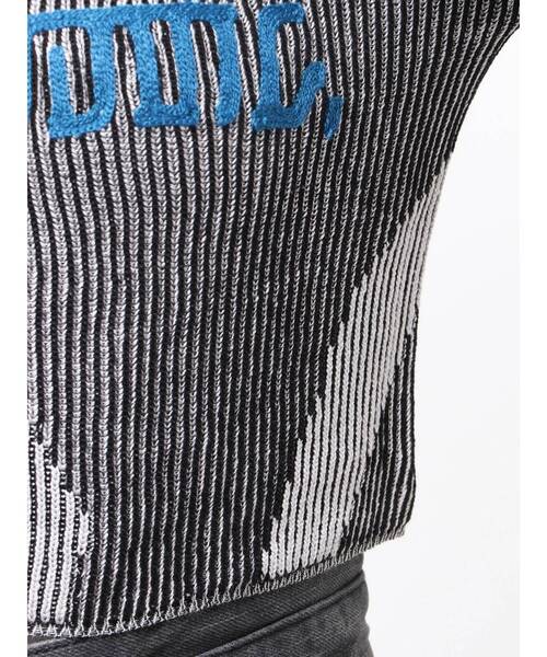 MURUA(ムルーア)の「ロゴアップリケランダムニット(ニット/セーター・レディース・ピンク/ブルー/ブラック・FREE)」の16枚目の写真