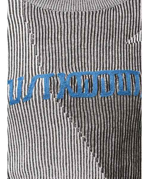 MURUA(ムルーア)の「ロゴアップリケランダムニット(ニット/セーター・レディース・ピンク/ブルー/ブラック・FREE)」の21枚目の写真