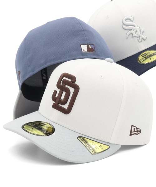 ニューエラキャップ PRE-CURVED59FIFTY ICEAGE ツートンMLB（キャップ