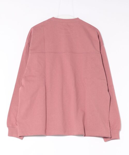coca(coca)(コカ)の「ヘビーウェイトフットボールロンT |ユニセックス(Tシャツ/カットソー・メンズ・ホワイト/ブラック/ピンク系その他/ライトベージュ・L/M/XL)」の9枚目の写真
