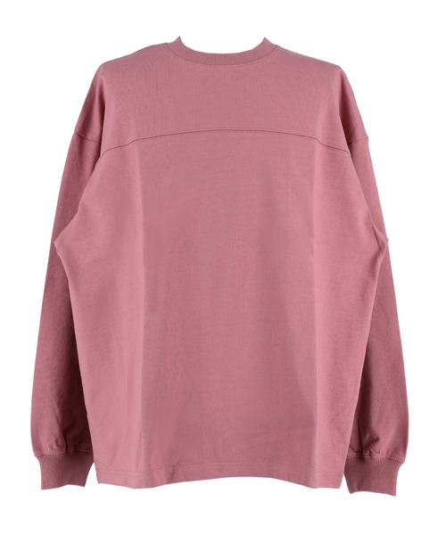 coca（coca）（コカ）の「ヘビーウェイトフットボールロンT |ユニセックス（Tシャツ/カットソー・メンズ・ホワイト/ブラック/ピンク系その他/ライトベージュ・L/M/XL）」の6枚目の写真