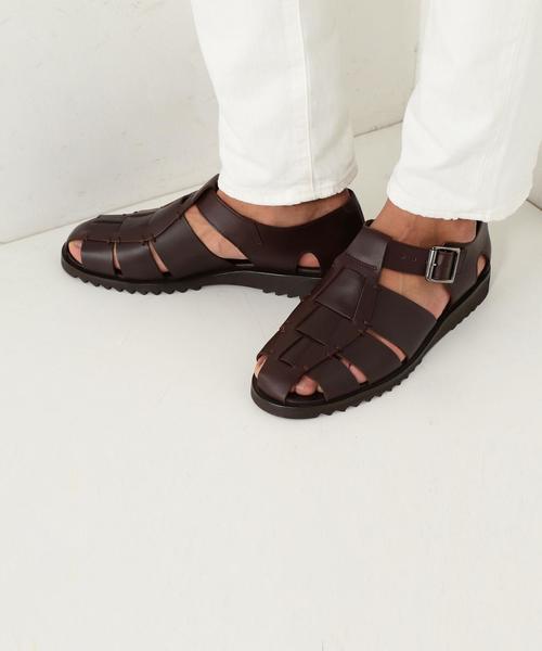 Paraboot(パラブーツ)の「<Paraboot(パラブーツ)> UA別注 PACIFIC◆(サンダル・メンズ・ダークブラウン/ベージュ・39/41/42/40)」の10枚目の写真