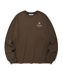 Divine Waffle Long Sleeved/Dark Brown