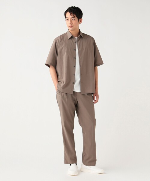 BEAMS HEART(ビームスハート)の「【7/2値下げ】ドライストレッチ ショートスリーブ シャツ(吸水速乾・クールビズ)(シャツ/ブラウス・メンズ・ネイビー/ブラウン系その他4・X-LARGE/MEDIUM/SMALL/LARGE)」の7枚目の写真