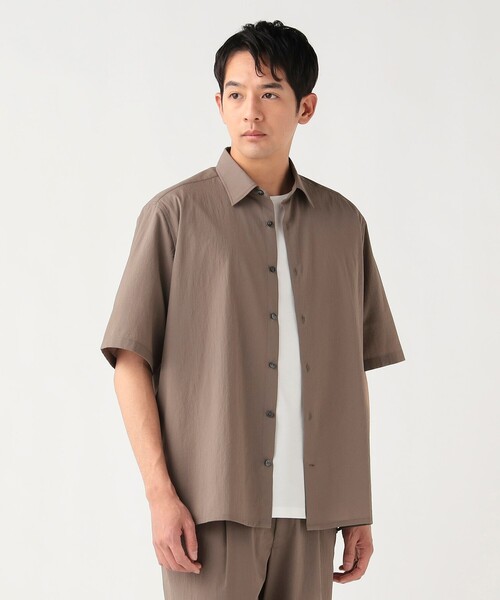 BEAMS HEART(ビームスハート)の「【7/2値下げ】ドライストレッチ ショートスリーブ シャツ(吸水速乾・クールビズ)(シャツ/ブラウス・メンズ・ネイビー/ブラウン系その他4・X-LARGE/MEDIUM/SMALL/LARGE)」の9枚目の写真