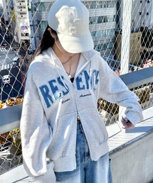 repipi armario | ワッペンWZIPフーディ(パーカー)