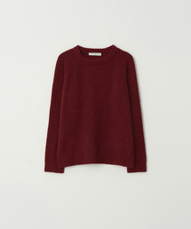 Soft Hairly Knit BURGUNDY