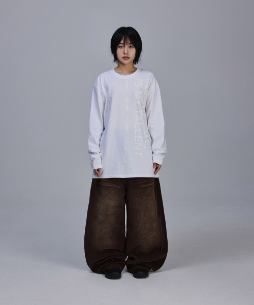 SCALLYWAG（スカリーワグ）の「ウォッシングコーデュロイワイドパンツ[ブラウン]（その他パンツ・レディース・その他・S/M/L/XL）」の11枚目の写真