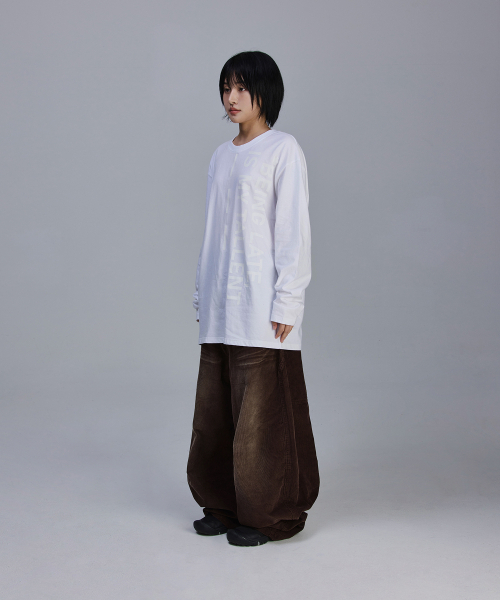 SCALLYWAG（スカリーワグ）の「ウォッシングコーデュロイワイドパンツ[ブラウン]（その他パンツ・レディース・その他・S/M/L/XL）」の13枚目の写真