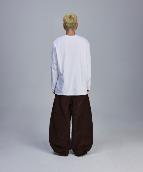 SCALLYWAG（スカリーワグ）の「ウォッシングコーデュロイワイドパンツ[ブラウン]（その他パンツ・レディース・その他・S/M/L/XL）」の14枚目の写真