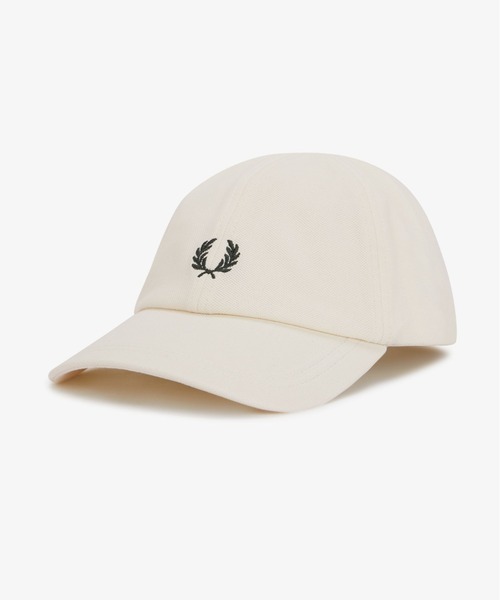 FRED PERRY（フレッドペリー）の「Pique Classic Cap／ピケクラシックキャップ（キャップ・メンズ・セージグリーン/ダークネイビー/ダークグリーン/ブラック系その他/ベージュ/ブルー系その他/ネイビー/ダークブルー/マルーン/ブラック・ONE SIZE）」の13枚目の写真