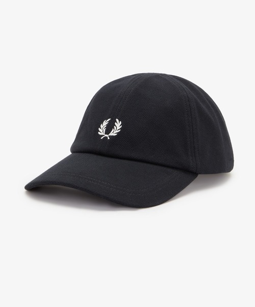 FRED PERRY（フレッドペリー）の「Pique Classic Cap／ピケクラシックキャップ（キャップ・メンズ・セージグリーン/ダークネイビー/ダークグリーン/ブラック系その他/ベージュ/ブルー系その他/ネイビー/ダークブルー/マルーン/ブラック・ONE SIZE）」の20枚目の写真