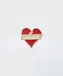 Beyond Closet（-）の「ノーマンティックロゴブローチレッド（ブローチ/コサージュ）」