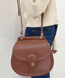 F i.n.t | 型押しサークルポシェット/fint フィント(ショルダーバッグ)