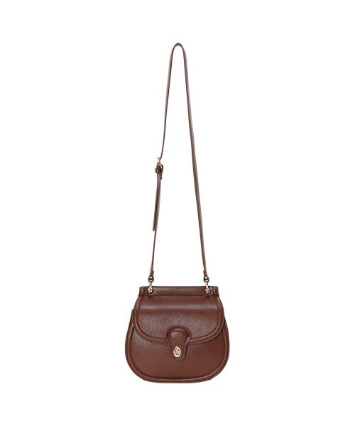 F i.n.t（フィント）の「型押しサークルポシェット/fint フィント（ショルダーバッグ・レディース・ブラウン/ピンクベージュ・FREE）」の13枚目の写真