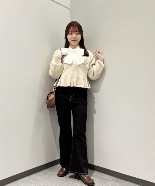 F i.n.t(フィント)の「型押しサークルポシェット/fint フィント(ショルダーバッグ・レディース・ブラウン/ピンクベージュ・FREE)」の22枚目の写真