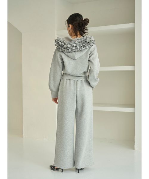 SNIDEL(スナイデル)の「フリルショートジップパーカー(パーカー・レディース・ホワイト/グレー/ライトブルー・F)」の21枚目の写真