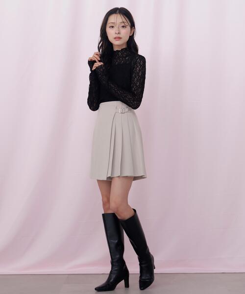 JILL by JILL STUART(ジルバイジルスチュアート)の「レースカットソートップス(Tシャツ/カットソー・レディース・ピンク/ホワイト/ブラック/ブルー・FREE)」の14枚目の写真
