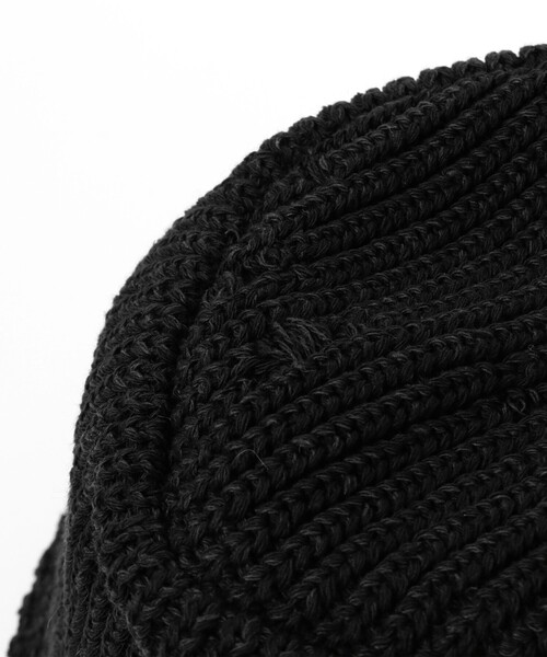 RACAL(ラカル)の「RACAL / Damage Knit Bucket Hat(ハット・メンズ・ベージュ/ブラック・ONE SIZE)」の5枚目の写真