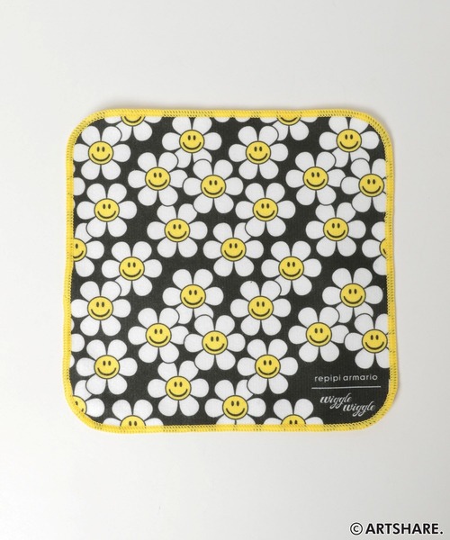 repipi armario（レピピ アルマリオ）の「【wiggle wiggle】ハンカチタオル（ハンカチ/ハンドタオル・キッズ・ピンク/ブラック/ブルー・ONESIZE）」の13枚目の写真