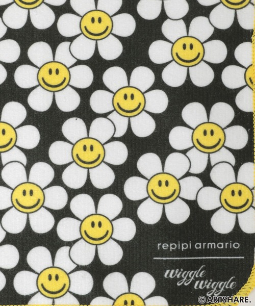 repipi armario（レピピ アルマリオ）の「【wiggle wiggle】ハンカチタオル（ハンカチ/ハンドタオル・キッズ・ピンク/ブラック/ブルー・ONESIZE）」の14枚目の写真