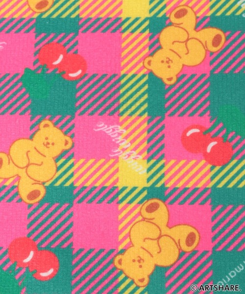 repipi armario（レピピ アルマリオ）の「【wiggle wiggle】ハンカチタオル（ハンカチ/ハンドタオル・キッズ・ピンク/ブラック/ブルー・ONESIZE）」の16枚目の写真