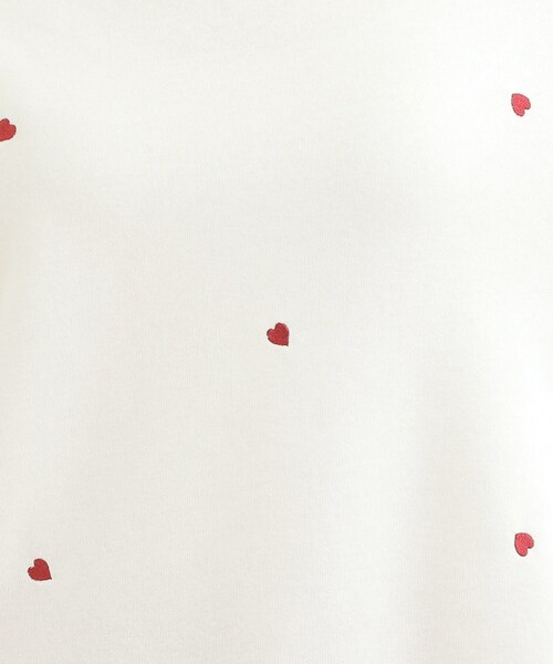 SHOO・LA・RUE(シューラルー)の「【洗濯機可】小さめ刺繍で大人見え アソート裏起毛スウェット(スウェット・レディース・チャコール/ホワイト系3/ネイビー系1/グレー系1・00)」の14枚目の写真