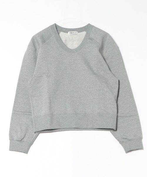 ADAM ET ROPE'（アダムエロペ）の「【EMOELLE】スウェットプルオーバー（スウェット・レディース・グレー/ベージュ系その他・FREE）」の3枚目の写真