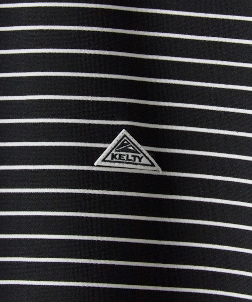 KELTY（ケルティ）の「KELTY/ケルティ ワッペンロゴ ルーズフィット ボーダーTシャツ 2026年春夏（Tシャツ/カットソー・レディース・ホワイト/ブラック・L/XL/M）」の20枚目の写真