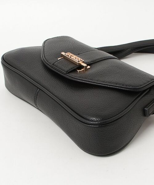 Guess(ゲス)の「ERIKA Flap Crossbody ショルダーバッグ (ショルダーバッグ・レディース・ブラック・ONE SIZE)」の3枚目の写真