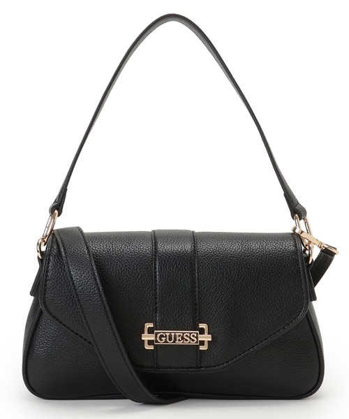 Guess(ゲス)の「ERIKA Flap Crossbody ショルダーバッグ (ショルダーバッグ・レディース・ブラック・ONE SIZE)」の1枚目の写真