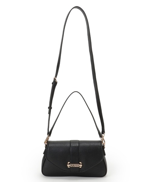 Guess(ゲス)の「ERIKA Flap Crossbody ショルダーバッグ (ショルダーバッグ・レディース・ブラック・ONE SIZE)」の7枚目の写真
