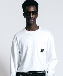 BOX LOGO POCKET LONG SLEEVE T SHIRT