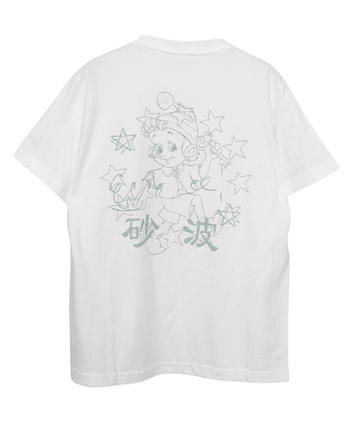 KOZABURO(コウザブロウ)の「【KOZABURO/コウザブロウ】Nicolas Tirabasso Print SS Tee(Tシャツ/カットソー・メンズ・ダークグレー/ホワイト/ネイビー・S/M)」の4枚目の写真