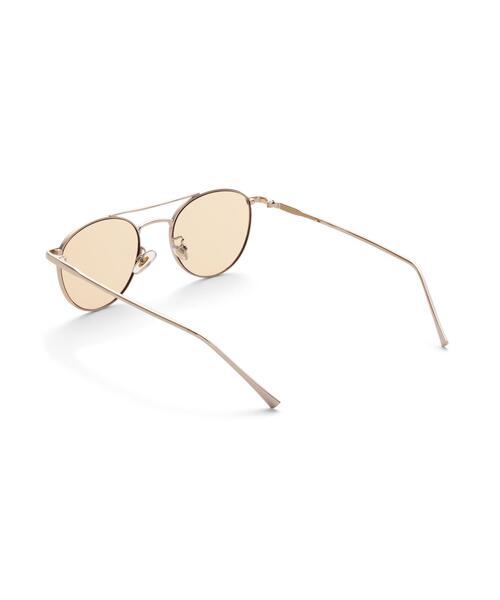 FREE'S MART(フリーズマート)の「ダブルブリッジサングラス&メガネ(サングラス・レディース・ゴールド/シルバー/ブラウン・フリ-)」の8枚目の写真